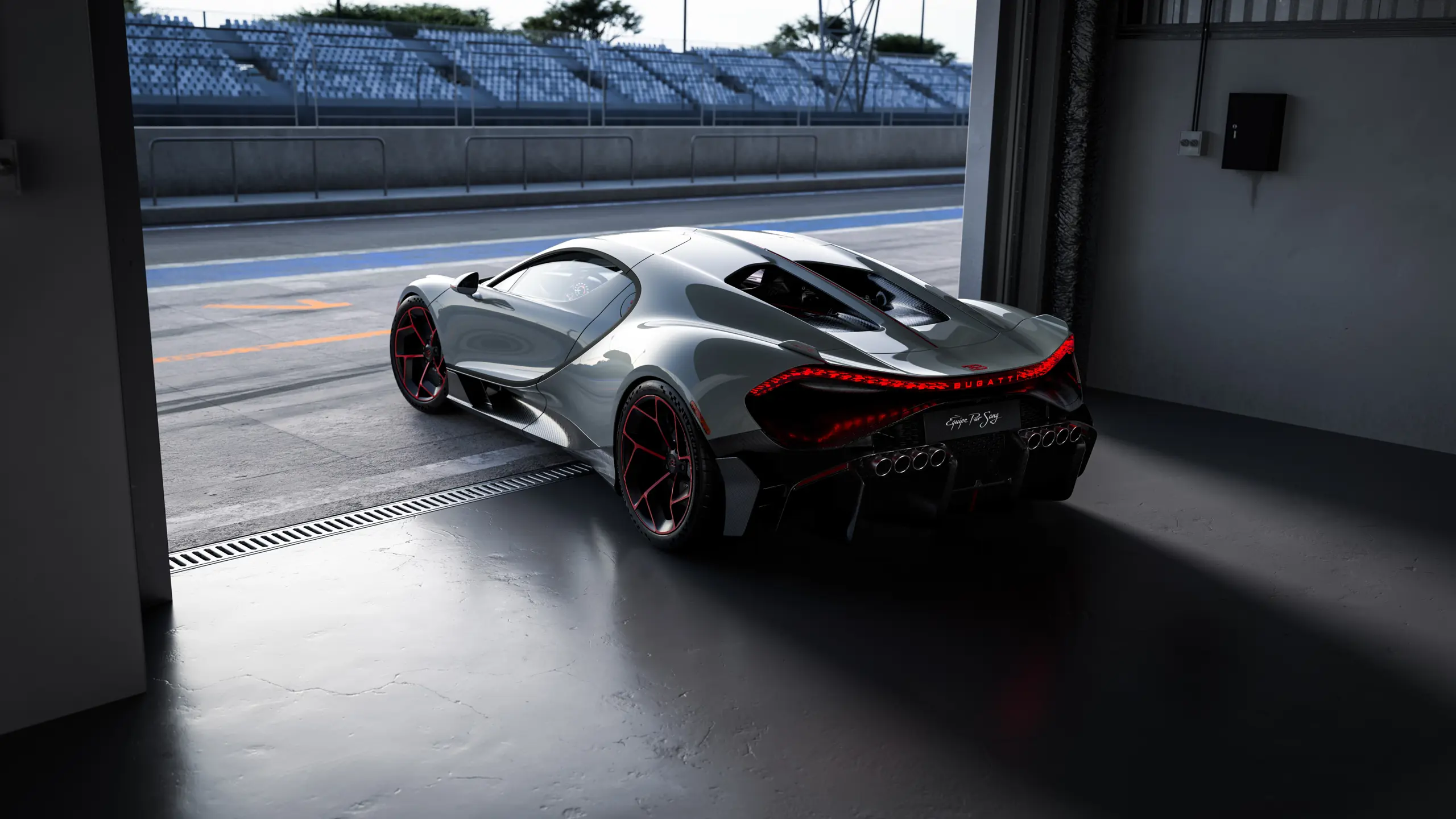 Teamspirit: Bugatti präsentiert den leistungsstarken Tourbillon mit der „Équipe Pur Sang“-Option