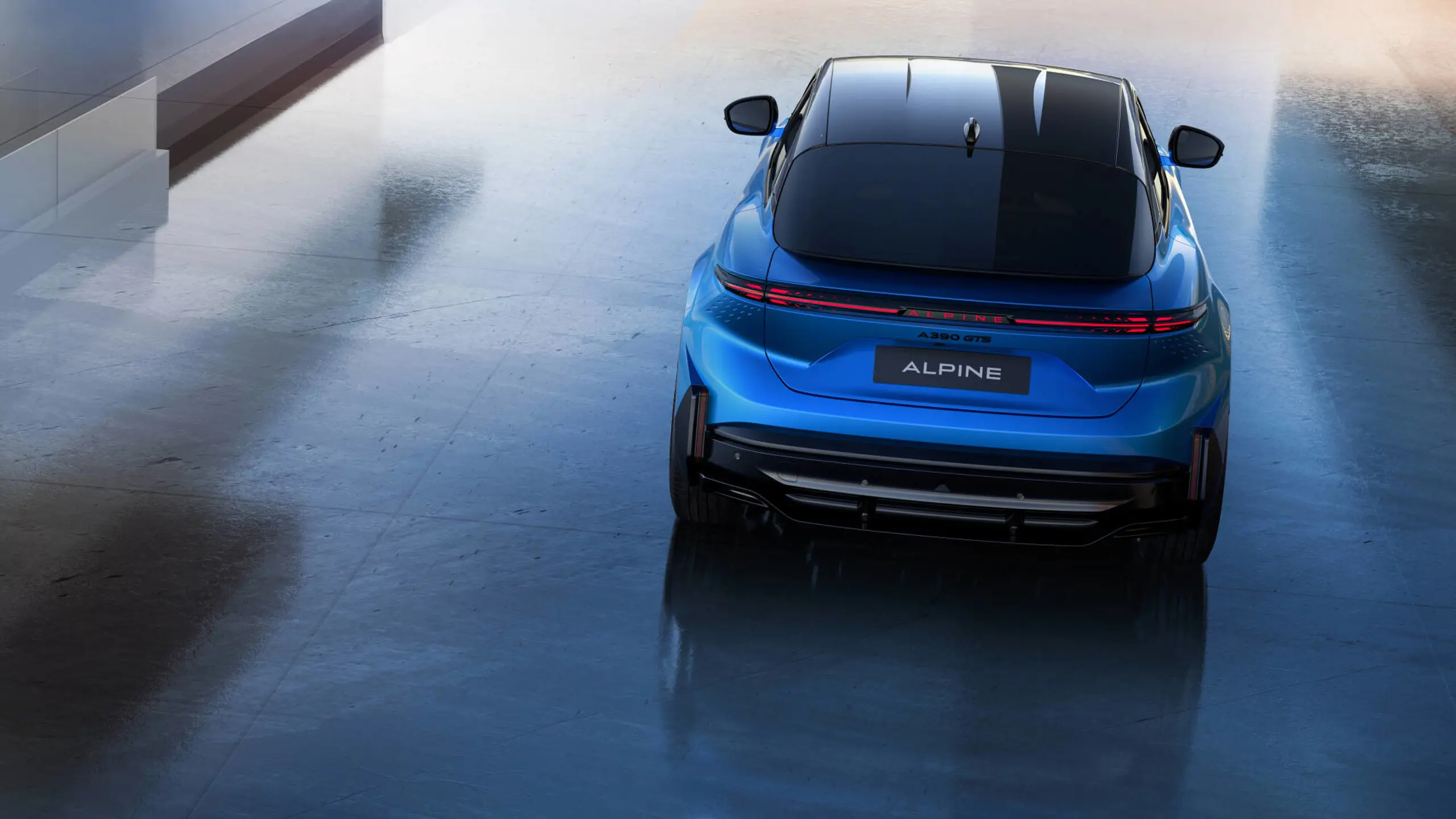 The electric sports car from France: The Alpine A390